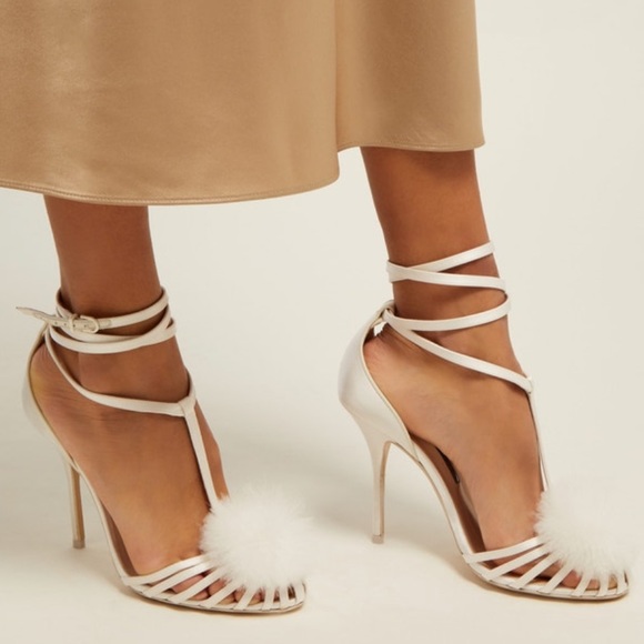 Sophia Webster Shoes - NEW Sophia Webster Jojo Marabou Heels